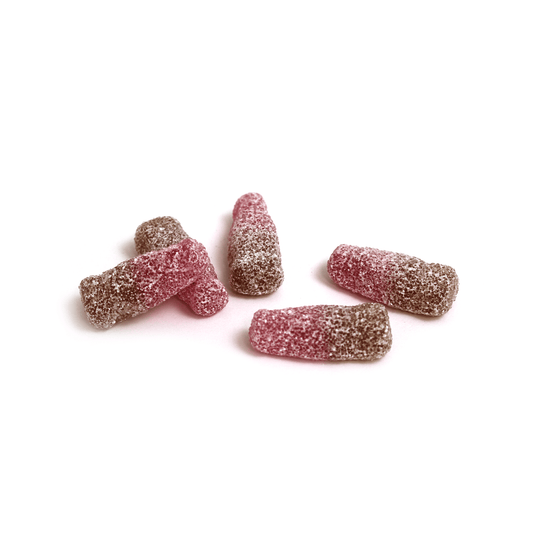 Kingsway Vegan Fizzy Cherry Cola Bottles